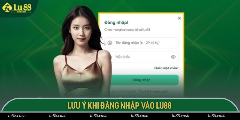 Đăng Nhập LU88 Thần Tốc Và Tiện Lợi Trong 1 Nốt Nhạc Bỏ túi các lưu ý quan trọng khi thực hiện đăng nhập tài khoản LU88
